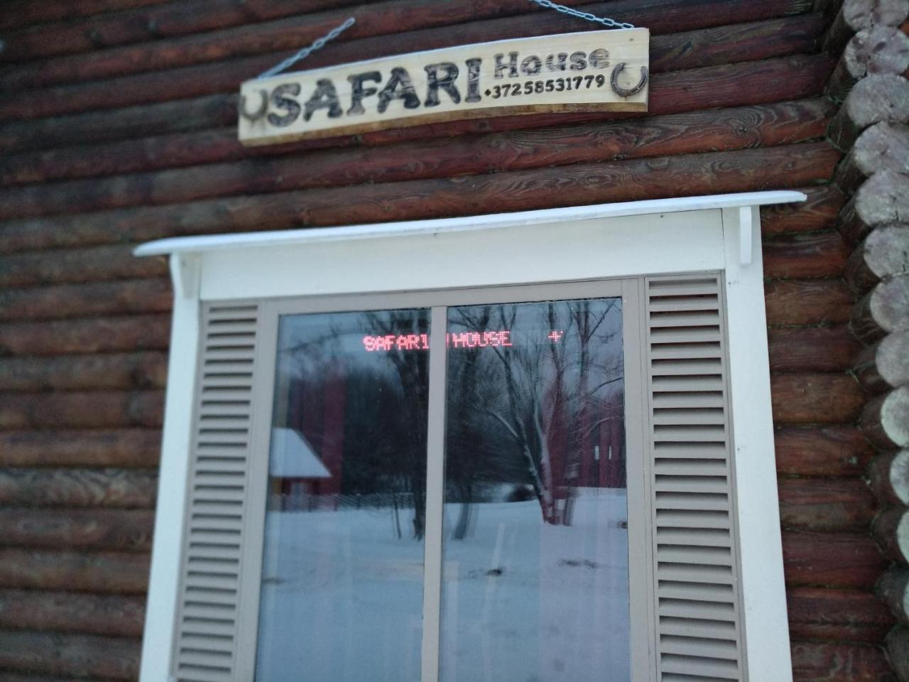 Gasthaus Safari House Otepää Exterior foto